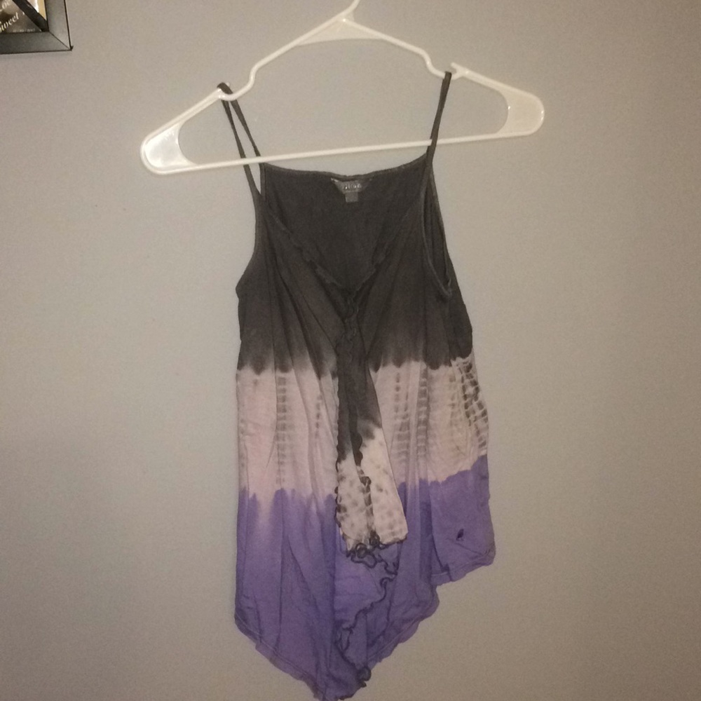 77 kids girls tie-dye tank top